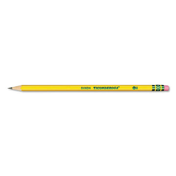 Ticonderoga® Pencils, Hb (#2), Black Lead, Yellow Barrel, 96-pack freeshipping - TVN Wholesale